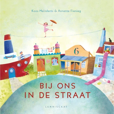 Afbeelding van Uitgeverij lemniscaat kartonboek bij ons in de straat