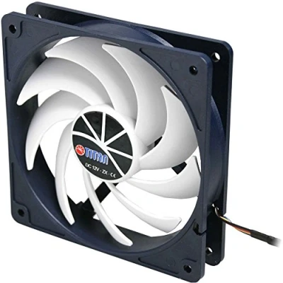 Afbeelding van Titan Kukri series ventilator (case fan) voor in de PC met Z Axis lager en PWM functie 140 x 25 mm