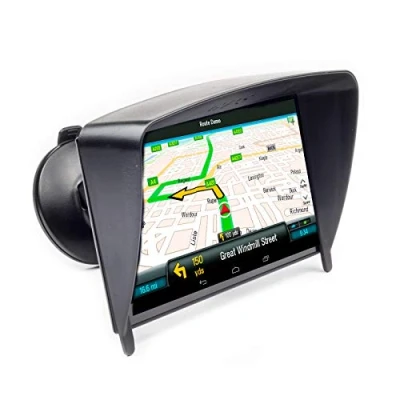 Afbeelding van Digicharge® Motornavigatie Zonnescherm Visor voor 7 ’’ inch Scherm Garmin Dezl Fleet 780 770 790 Avtec Dezlcam 785 NavPal Sunways Shenen TruckNav Kainuoa Hieha Outad GPS Anti Glare