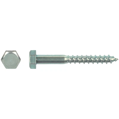Afbeelding van Houtdraadbout Verzinkt Staal DIN 571 Diameter 16x240mm 25 stuks