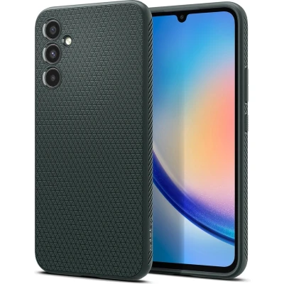 Afbeelding van Spigen Liquid Air Samsung Galaxy A34 Case (Abyss Green) ACS06105