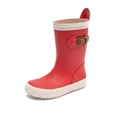 Afbeelding van Bisgaard Unisex Kid&#039;s Scandinavia regenlaars, rode appel, 10.5 UK Kind, Rood Apple, 29 EU