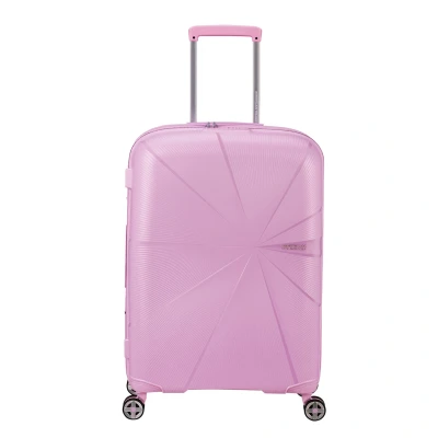 Afbeelding van American Tourister Starvibe Spinner 67 EXP met. pastel lavender Harde Koffer