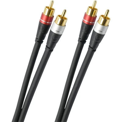 Afbeelding van Oehlbach SL RCA CABLE 2,0 M Luidspreker kabel Zwart