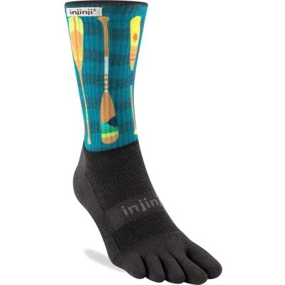 Afbeelding van Injinji Trail Midweight Crew Petrol 44 47