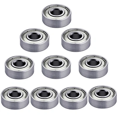 Afbeelding van S SIENOC 10 stuks kogellagers miniatuur groefkogellagers 608zz 8 x 22 7 mm, voor 3D printer, skateboard, inline skates, longboard, scooters en rolschaatsen enz