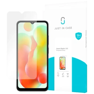 Afbeelding van Just in Case Gehard Glas Clear Screenprotector Xiaomi Redmi 12C