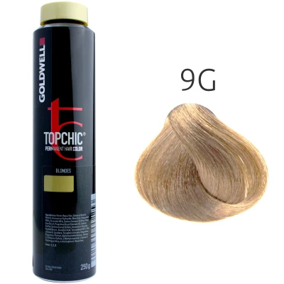 Afbeelding van Goldwell Topchic Hair Color bus 250 ml 9G Goud Intens Lichtblond