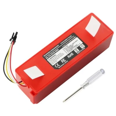 Afbeelding van ANTIEE 80.64Wh Vacuum Cleaner Batterie pour Xiaomi T7 T60 BRR 2P4S Q7 Max Max+ S5 S51 S55 S6 Pure 5200S 5200D avec Aspirateurs 14.4V 5600mAh