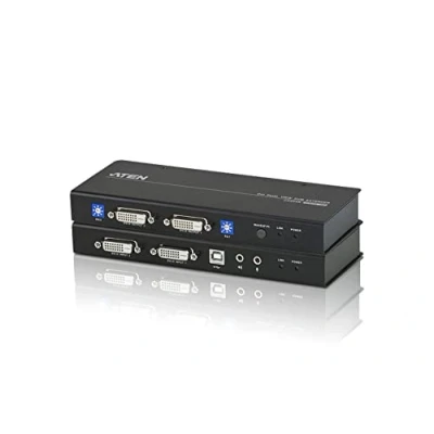 Afbeelding van ATEN CE604 KVM Extender, 2x DVI, Audio, USB, RS232
