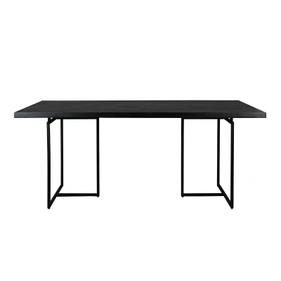 Afbeelding van Dutchbone Eettafel CLASS 220X90 Zwart