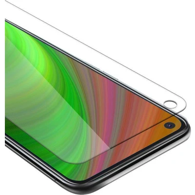 Afbeelding van Cadorabo Screenprotector geschikt voor Oppo A52 Pantser film Beschermende in KRISTALHELDER Geharde (Tempered) display beschermglas 9H hardheid met 3D Touch