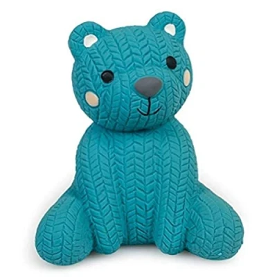 Afbeelding van Petface (Little Petface) Teddybeer, Latex Chew Hond Speelgoed, Blauw