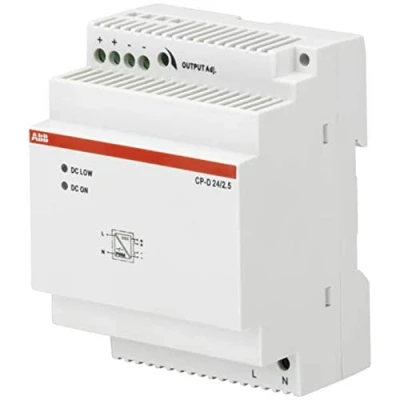 Afbeelding van Abb busch jaeger knx prion netvoeding 24 v dc 2500 ma voor power busaankoppelaar 6120 13 500 din rail 2cdg120037r0011
