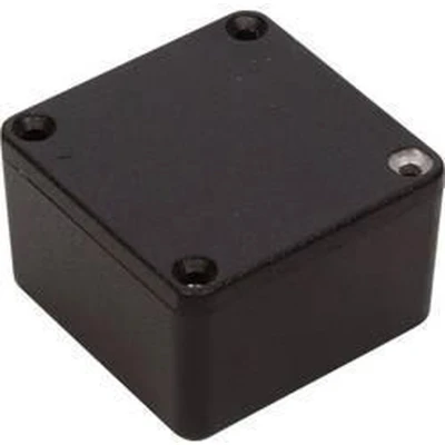 Afbeelding van Hammond Electronics 1590MMBK Universele behuizing Aluminium Zwart 1 stuk(s)