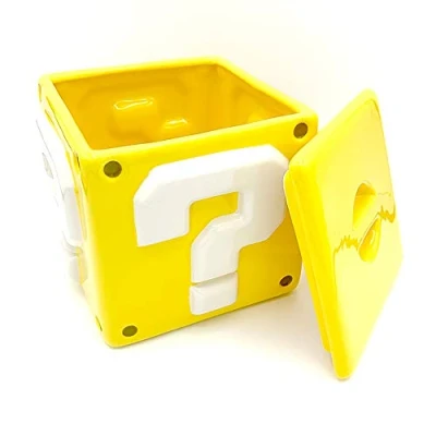 Afbeelding van Super Mario Question Mark Block Storage Jar