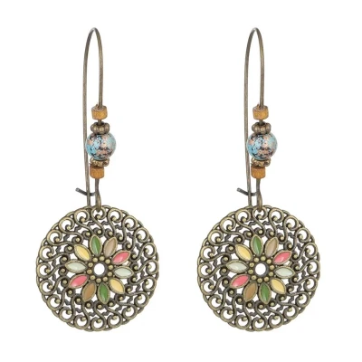Afbeelding van Jomide Oorhangers Vintage Boho Bloem