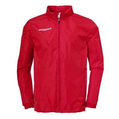 Afbeelding van Uhlsport Score Regenjas Kind Rood Wit Maat 116