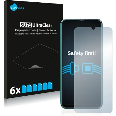 Afbeelding van Savvies (6 Stuks) Schermbeschermer voor Samsung Galaxy M31 Screen Protector Ultra Transparant