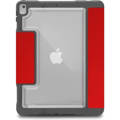 Afbeelding van STM Dux Plus Duo Apple iPad 10.2 (2019) Flip Hoes Rood