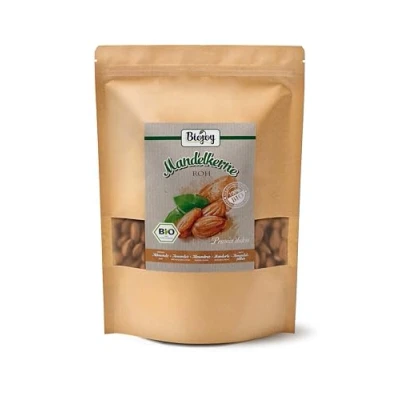Afbeelding van Biojoy BIO Amandelen rauw (1 kg), ongezouten en ongeroosterd amandelpitten