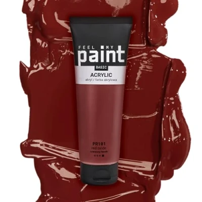 Afbeelding van FeelMyPaint Acrylverf 120ml (rood oxide)
