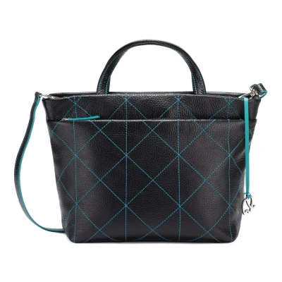 Afbeelding van Mywalit Pienza Grab Handle Shoulder Bag black Damestas