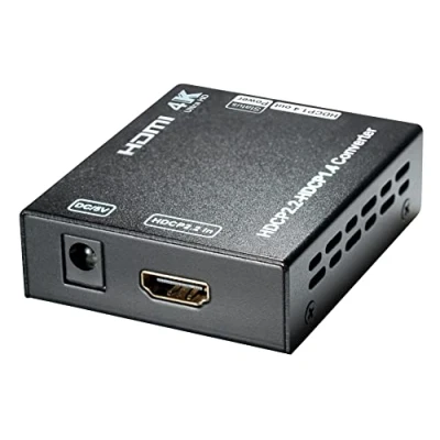 Afbeelding van MaxTrack cs35l Transmedia HDMI 4K HDCP 2.2 converter, met voeding zwart
