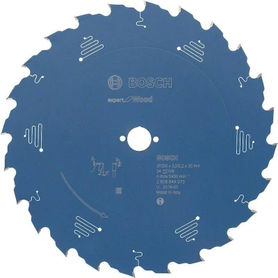 Afbeelding van Bosch Accessoires Cirkelzaagblad expert for Wood 350x30x3.5/2.2x24 T 2608644073