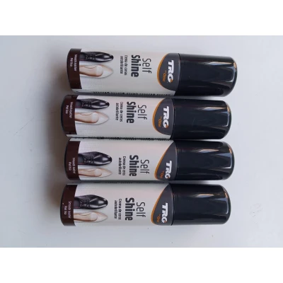 Afbeelding van TRG Schoencrème self shine applicator Zwart 75 ml