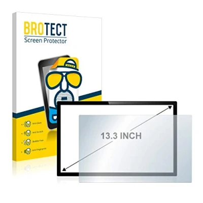 Afbeelding van BROTECT 2x Antireflecterende Beschermfolie 13.3&quot; voor POS systemen met 13.3 inch [285 mm x 180 mm, 16:10] Anti Glare Screen Protector, Mat