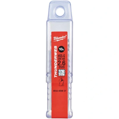Afbeelding van Metaalboor Hss G Thunderweb 2,6 X 57 Mm (10 Stuks)