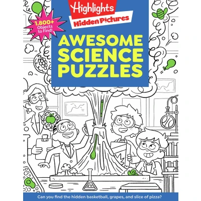 Afbeelding van Awesome Science Puzzles: Find and Seek 100+ Hidden Picture Puzzles for Kids 6+, Highlights Puzzle Book