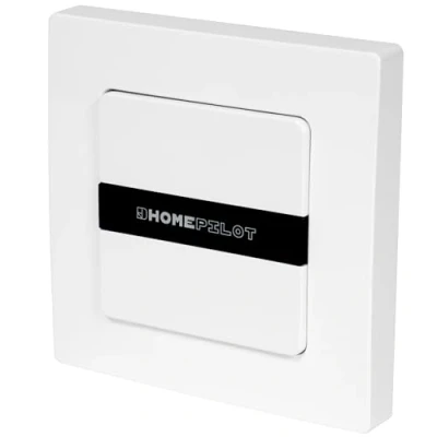 Afbeelding van HOMEPILOT 12501001 Hausautomatisierung Wandtoets Draadloos Opbouw (op muur)