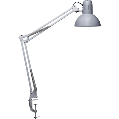 Afbeelding van Bureaulamp MAUL Study tafelklem excl.LED lamp E27 zilver