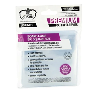Afbeelding van Ultimate Guard UGD010288 Premium 50 kaartenhoezen groot, vierkant