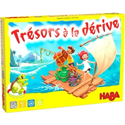 Afbeelding van HABA Schatten op drift Bordspel Een evenwichts en stapelspel 3 jaar ouder 306700