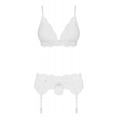 Afbeelding van Obsessive 810 SEG 2 Set 3 st. Wit L/XL