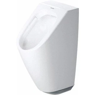 Afbeelding van Duravit me by starck elektrisch urinoir wit hoogglans accu aansluiting rimless hygieneglaze incl montagemateriaal 2809312000