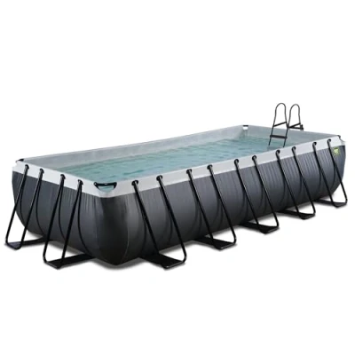 Afbeelding van EXIT zwembad 540x250cm Black Leather