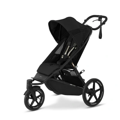 Afbeelding van Cybex Avi Spin Kinderwagen Compleet Moon Black