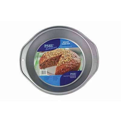 Afbeelding van PME Ronde antiaanbakbakvorm van koolstofstaal, 204 x 35 mm, 25 22 3,5 cm