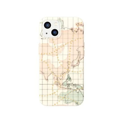 Afbeelding van Tech21 T21 9349 Evo Art Wanderer&#039;s Map voor iPhone 13 Beschermend telefoonhoesje met exclusieve kunstwerken en 3,7 m bescherming tegen meerdere vallen, Print