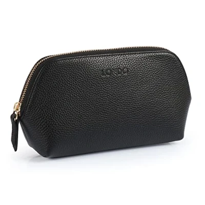 Afbeelding van Londo Lederen Make up Tas (Zwart)