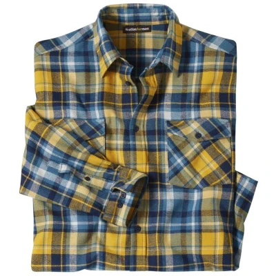 Afbeelding van Atlas for Men Geruit overhemd van flanel Heren Verkrijgbaar in grote maten 4XL