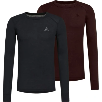 Afbeelding van Odlo Active Warm Eco Base Layer Longsleeve Heren (2 pack)