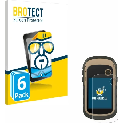 Afbeelding van BROTECT Screenprotector voor Garmin eTrex 32x Folie Beschermfolie transparant (6 Stuks)