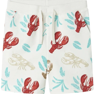 Afbeelding van Name It mini jongens short FIN Cloud Dancer Regular Fit