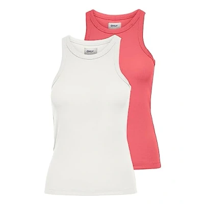 Afbeelding van Only Tanktop ONLKENYA TANK TOP 2 PACK JRS (set, delig)