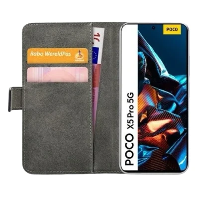 Afbeelding van Mobilize PU leer Book Case Zwart Poco X5 Pro